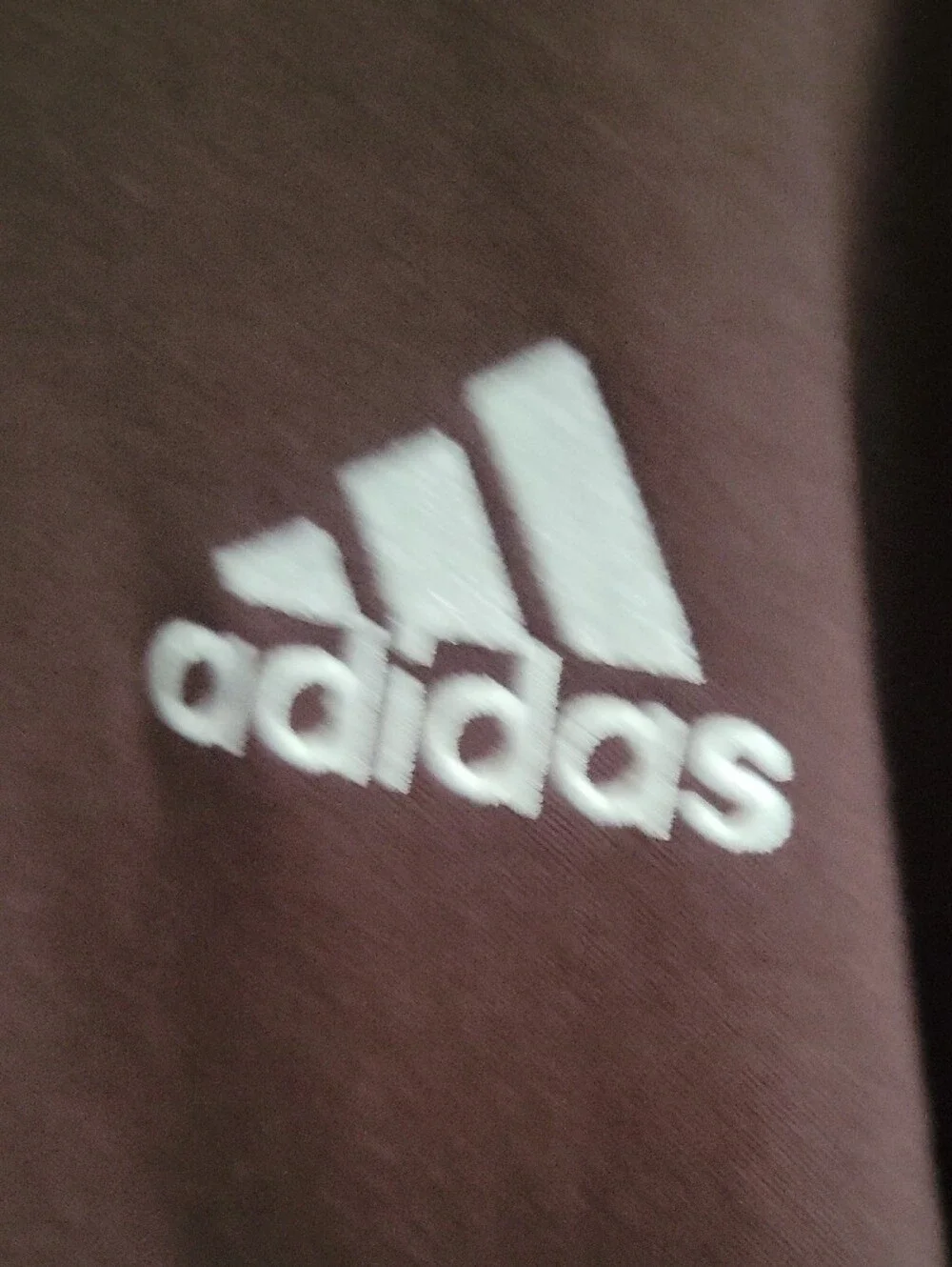 adidas Men's Dark Maroon Pullover Hoodie